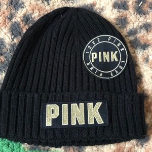PINK beanie